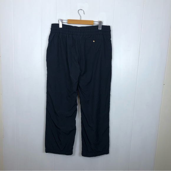 Vintage Y2K Nike Windbreaker Pants Navy Blue Sz L - Picture 7 of 9
